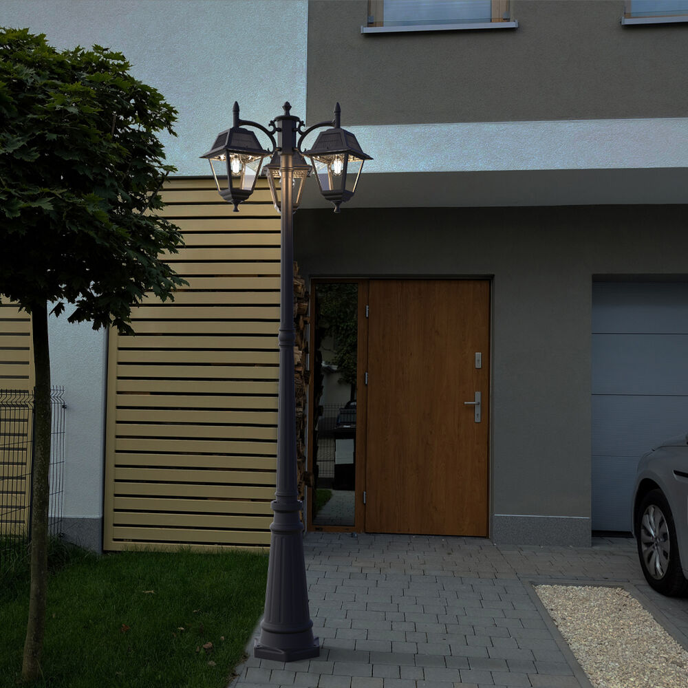 Farol Poste Solar Decorativo image number 2
